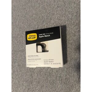 OtterBox Apple Watch Case 41mm Series 7 8 9 Black Protective Bumper Guard NEW
